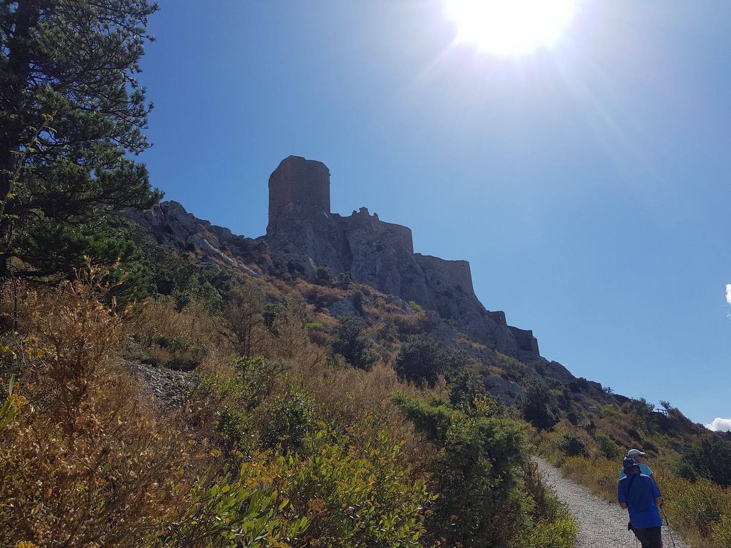 Le château de Quéribus