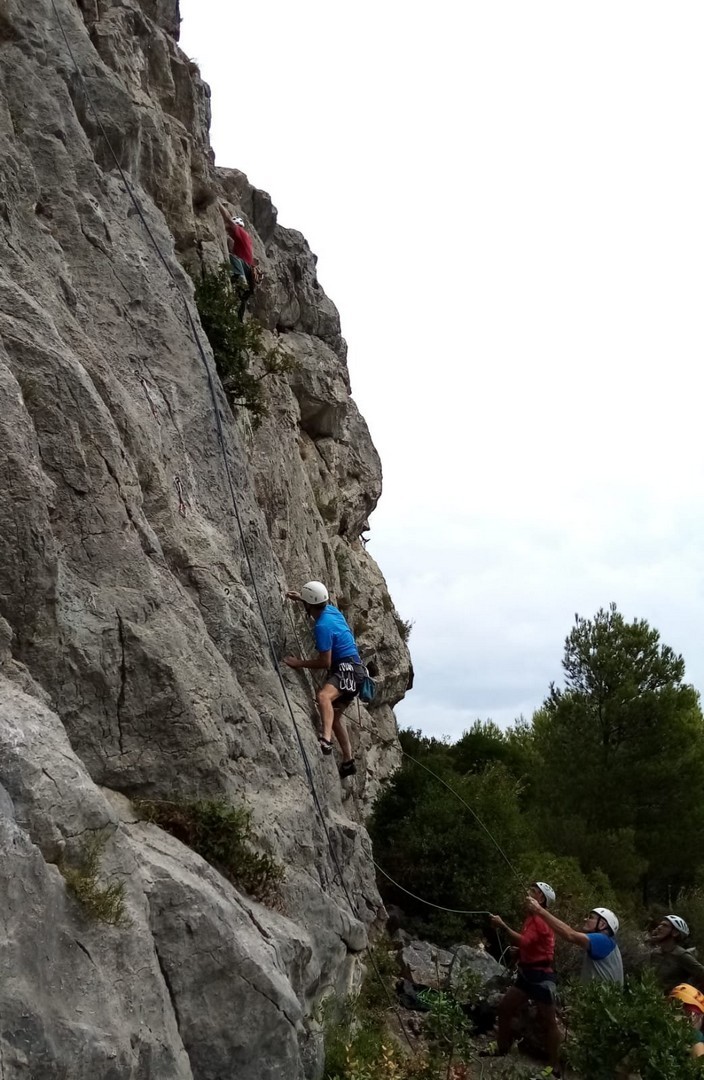 Vingrau : très belles voies