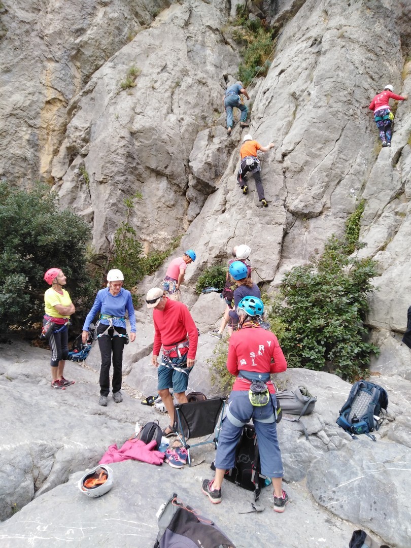 Les falaise de Gouleyrous